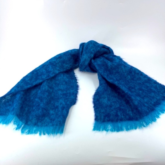 Vintage Donegal Design Pure Mohair and Wool Hand Woven in Ireland Scarf - Picture 1 of 8